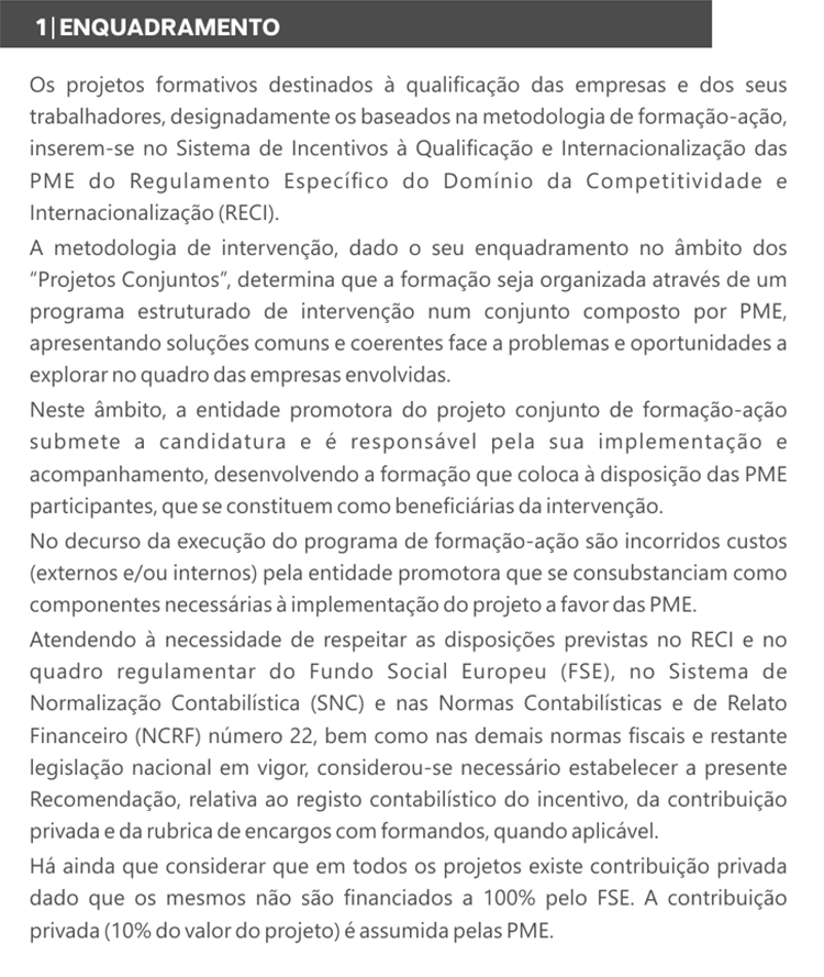 PROJETOS DE FORMAÇÃO-AÇÃO MODALIDADE PROJETOS CONJUNTOS